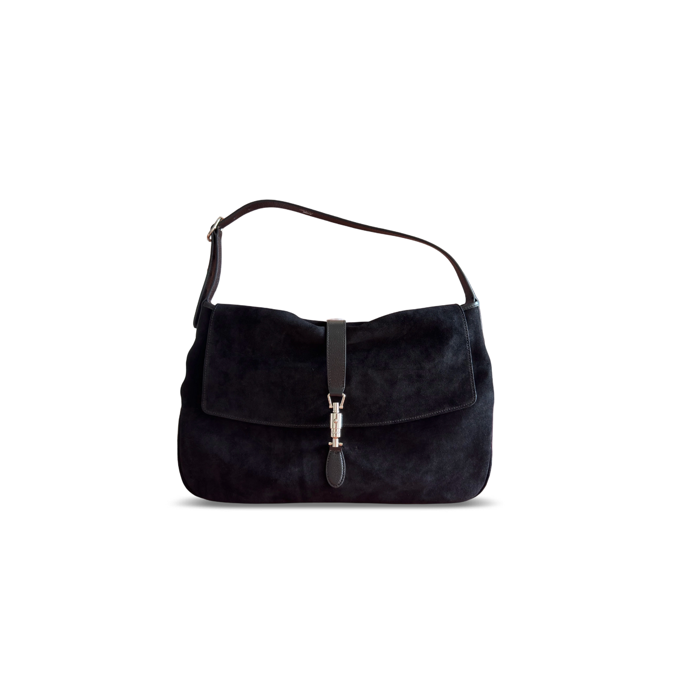 GUCCI LARGE JACKIE FLAP SHOULDER BAG A005ZI (43*29*5cm)